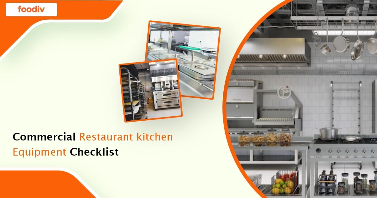 Restaurant Kitchen Equipment Checklist