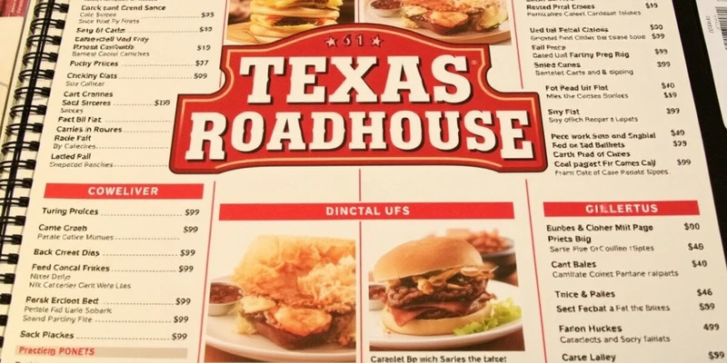 Texas Roadhouse Menu