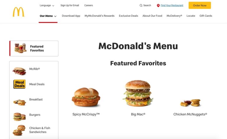 Top 20 Restaurant Menu Examples - Foodiv