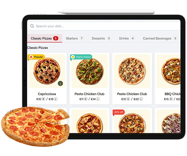 POS System for Pizza Shop